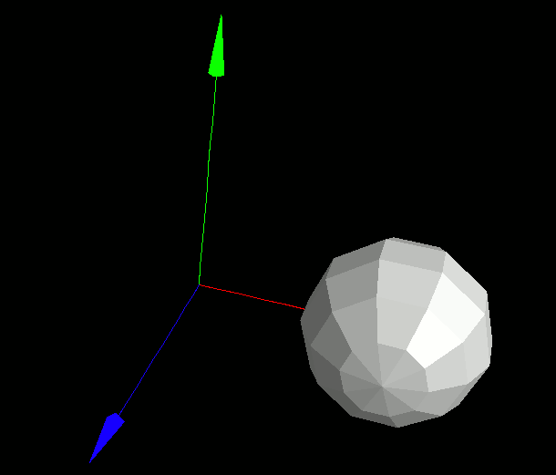 球が移動するアニメーションの図