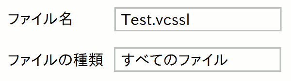 正しい保存方法における名前と種類の例